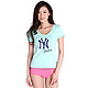 MLB 美国职棒大联盟 女式 家居短袖T恤 BL013