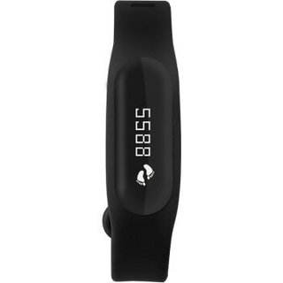 全程通H6智能心率手环 微信运动信息显示 来电提醒USB直充 触控防水睡眠监测 男女健康手表支持小米手机 黑色