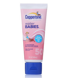 Coppertone 科普特 Water Babies 水宝宝防晒霜 SPF50 88ml