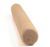 好管家 大号实木饺皮擀面杖 擀面棒 擀面棍多规格可选 约长28cm