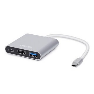 CHOETECH C0049S Type-C转USB3.0+HDMI转换器