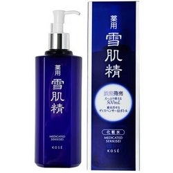 KOSE 高丝 雪肌精 化妆水 500ml+艾文莉 丝柔化妆棉 120片