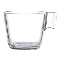 IKEA 宜家 502.589.12 斯黛纳钢化玻璃杯 230ml 透明