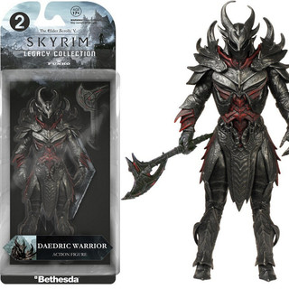 Funko Legacy: Skyrim Daedric Warrior Action Figure 上古卷轴天际 恶魔战士玩偶