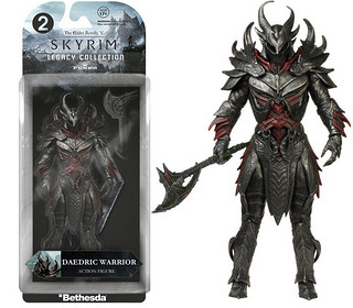 Funko Legacy: Skyrim Daedric Warrior Action Figure 上古卷轴天际 恶魔战士玩偶