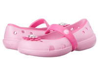 凑单品：Crocs 卡骆驰 Keeley Petal Charm 女童洞洞鞋