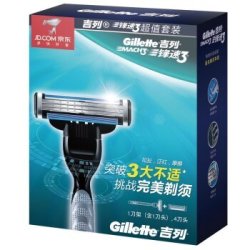 Gillette 吉列 锋速3 手动剃须刀促销装（1刀架+8刀片）