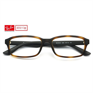 RAY BAN 雷朋 超轻板材 眼镜架0RX7081D（3色）+1.60非球面树脂镜片     