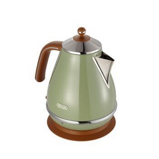 Delonghi 德龙 ECO311半自动咖啡机+CTO2003多士炉+KBO2001电水壶套装 复古绿