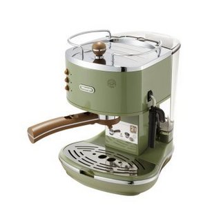 Delonghi 德龙 ECO311半自动咖啡机+CTO2003多士炉+KBO2001电水壶套装 复古绿