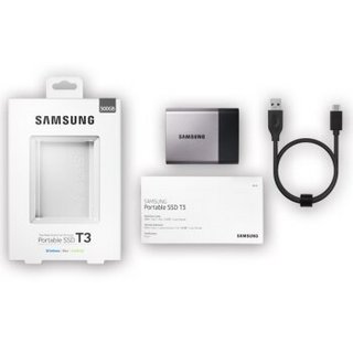 SAMSUNG 三星 T3系列 移动固态硬盘 500GB