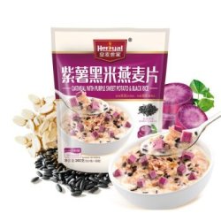 Heroyal 皇麦世家 紫薯黑米果蔬燕麦片 360g