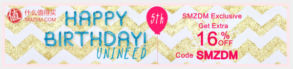 Unineed 五周年庆 精选GLENCROFT羊绒围巾、MARVIS牙膏等