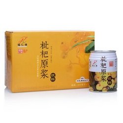 福仁缘 枇杷原浆饮料 245ml*6听