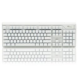RK ROYAL KLUDGE RG928 背光式机械键盘 茶轴 白色版