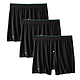 Lacoste Men's 3-Pack Essentials Cotton Boxer Brief男士皮马棉四角内裤