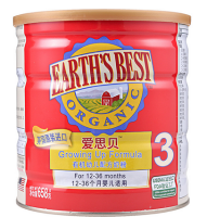 爱思贝 有机幼儿奶粉 3段 658g 
