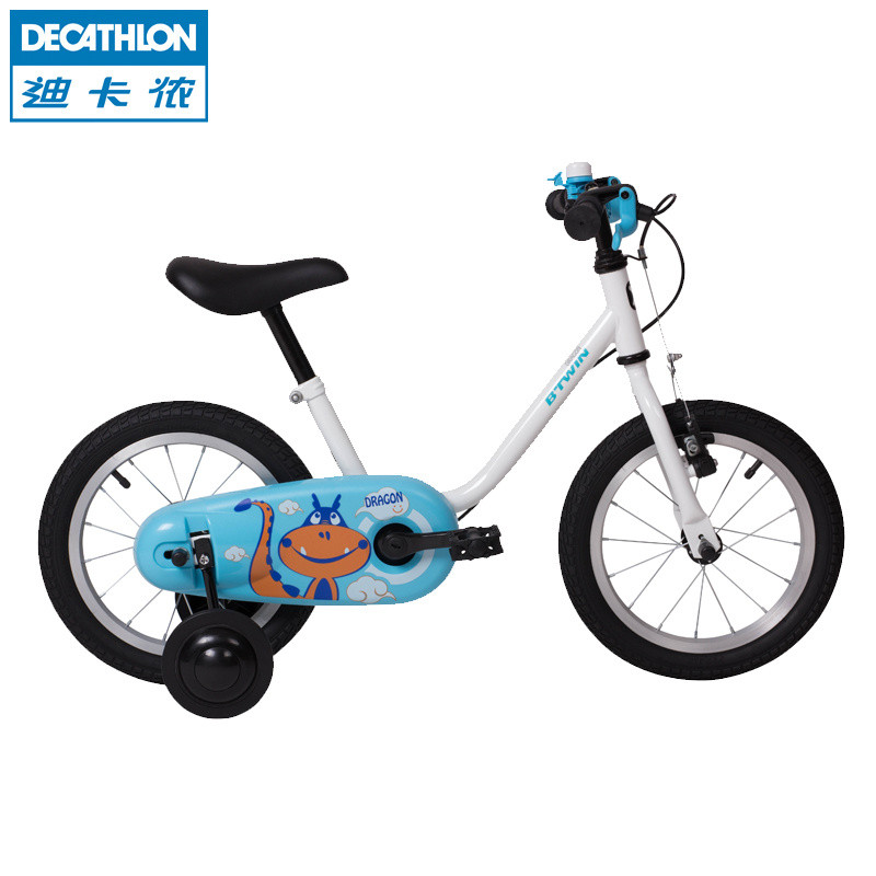 #宝贝计划#DECATHLON 迪卡侬 dragon 14寸小朋友的第二辆自行车