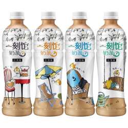 康师傅 一刻馆奶茶  450ml*15瓶 