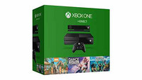 Microsoft 微软 Xbox One 家庭娱乐游戏机 + Kinect体感 + 3款游戏
