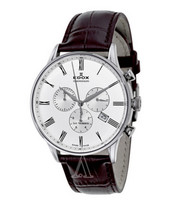 EDOX 依度 LES VAUBERTS 系列 10408-3A-AR 男士时装腕表