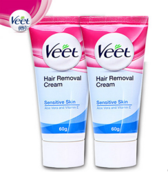 Veet 薇婷 敏感肌肤脱毛膏 60g*2