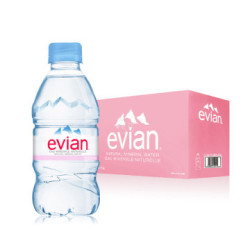 evian 依云 天然矿泉水 330ml*24 
