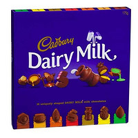 限1件：Cadbury 吉百利 Dairy Milk 夹心牛奶巧克力礼盒装 175g（15块）