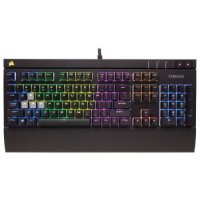 CORSAIR 海盗船 STRAFE 惩戒者 RGB 机械键盘(静音轴)