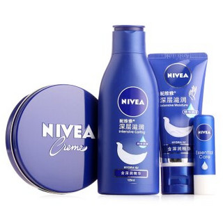 NIVEA 妮维雅 冬季呵护特供装（润肤霜+乳液+手霜+唇膏）