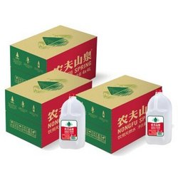 农夫山泉 天然饮用水4L*4桶*3箱装