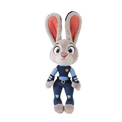 TOMY 多美 Zootopia 疯狂动物城 Office Judy Hopps 大号毛绒玩具