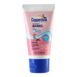  Coppertone 科普特 水宝宝 纯净防晒乳SPF50 59ml
