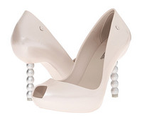 melissa Pearl+Karl Lagerfeld联名款 珍珠高跟鞋