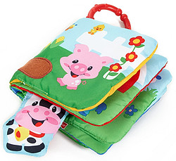 Fisher-Price 费雪 婴儿手抓书 小牛款 