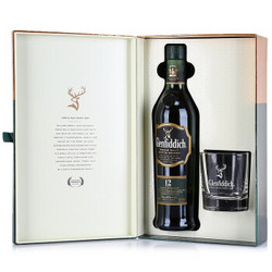 Glenfiddich 格兰菲迪 12年单一纯麦威士忌礼盒 700ml