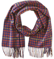 凑单品：Phenix Cashmere Two-Tone Plaid 100%羊绒围巾
