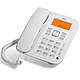 TCL HCD868(137B)TSD 免提通话蓝牙电话机家用办公座机（雅致白）