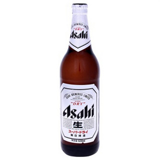 Asahi 朝日啤酒 朝日超爽 生啤酒 630ml*12瓶