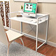 家乐铭品 双层钢木书桌ZC522 书桌书架电脑桌办公桌工作台+凑单品