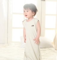 贝贝小象 有机彩棉 婴儿睡袋 春秋薄款