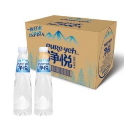 达利园 净悦 纯净水 550ML*24瓶*2箱
