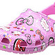 crocs 卡洛驰 Hello Kitty 女童洞洞鞋 4 M US Toddler