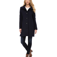 DKNY Mohair Walker 女款羊毛混纺大衣