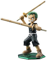 凑单品：ONE PIECE 海贼王  罗罗亚索隆 手办 Q版