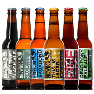 brewdog酿酒狗啤酒330ml6瓶