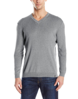 大码福利：Calvin Klein Pima Cotton Sweater 男士针织衫