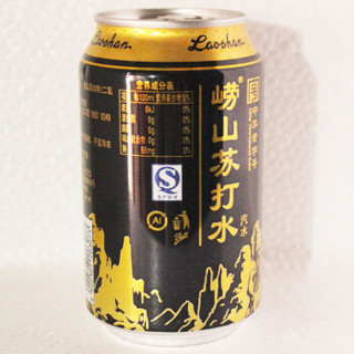 laoshan 崂山 矿泉水系列  苏打水 330ml*6听