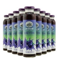 美森庄园 野生蓝莓汁 300ml*10瓶