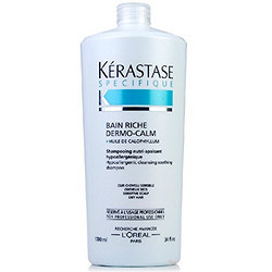 KÉRASTASE 卡诗 头皮系列 舒缓滋润洗发水 1000ml+L'OREAL PARIS 巴黎欧莱雅 气垫按摩梳 